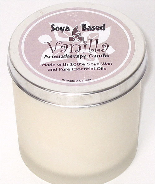 Vanilla Soy Candle - Glass Container