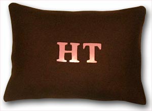 Plush Home+Design - Customized Monogram Place Pillow