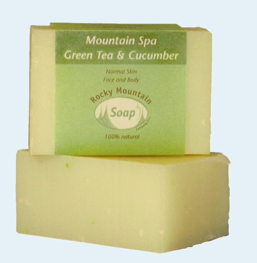 Rocky Mountain Green Tea & Cucumber Soap